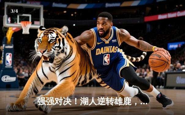 强强对决！湖人逆转雄鹿，詹姆斯关键时刻稳定军心 - 3